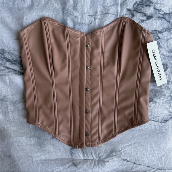 Out from Under Luna Faux Leather Corset - Picture 2 of 3